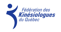 Logo Fédération des Kinésiologues du Québec — entraîneurs privés certifiés membres